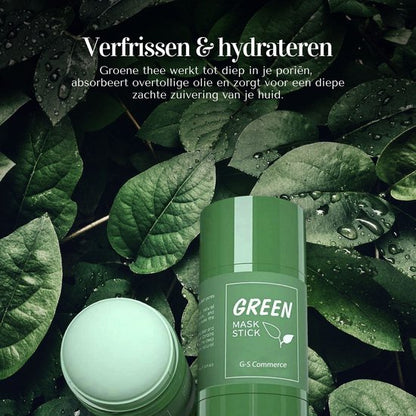 Le Masque nettoyant au thé vert Divine pour le visage