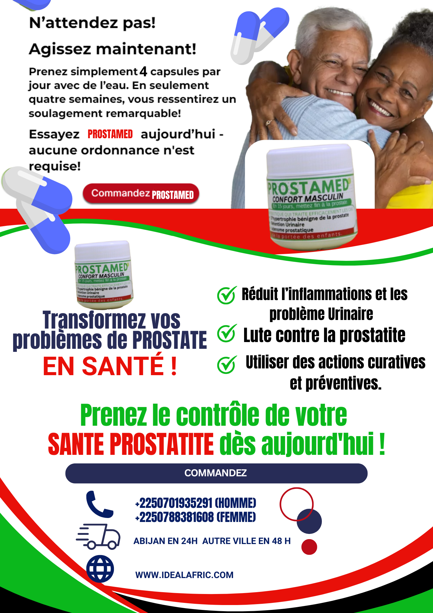 PROSTAMED - Prenez Soin de Votre Prostate et Améliorez Votre Confort Urinaire